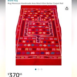 Handmade morrocan Rug